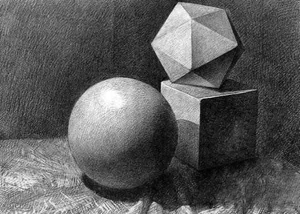 素描學(xué)習(xí)為何從畫(huà)幾何體開(kāi)始？素描石膏幾何體入門(mén)