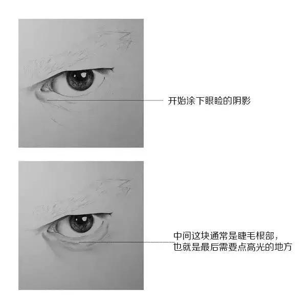 超寫(xiě)實(shí)眼睛素描畫(huà)法步驟圖解