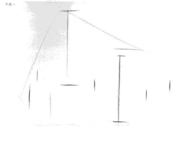 幾何體結(jié)構(gòu)素描教程：三棱錐，六面棱體組合寫生步驟