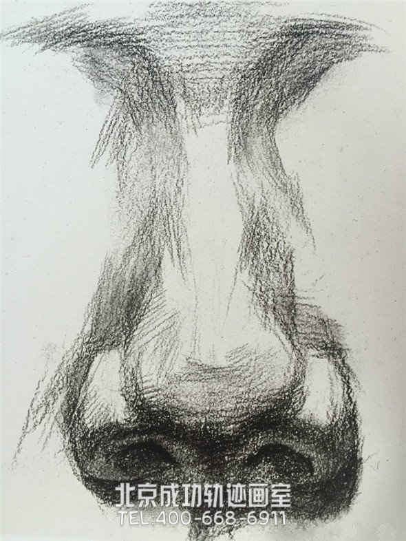 素描入門(mén)：眼睛鼻子嘴巴的素描精講解析教程